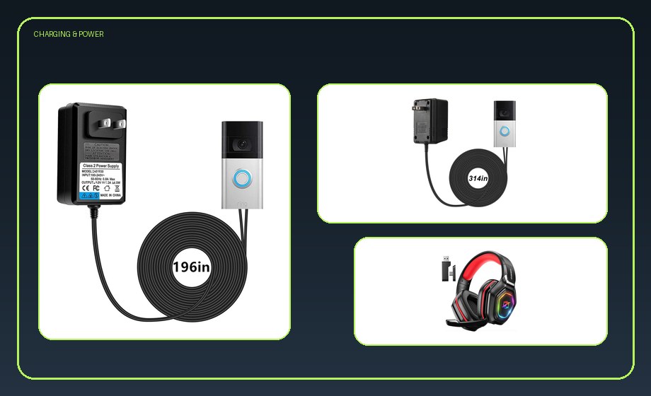 Charging & Power visual buying lane