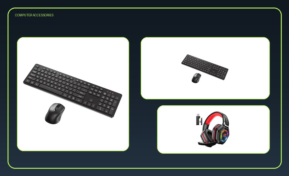 Computer Accessories visual buying lane