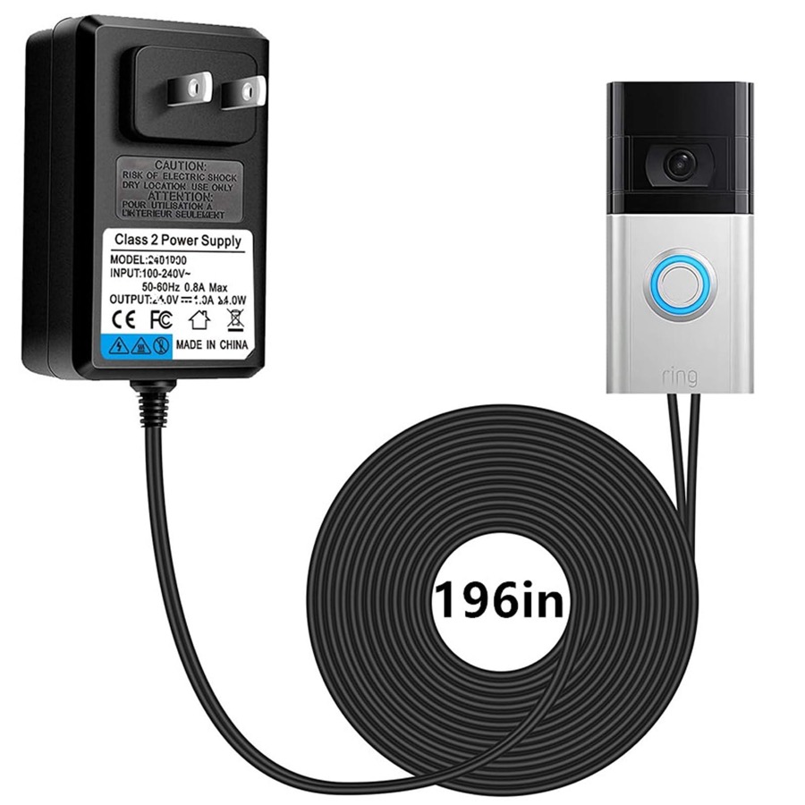 Generic Brand Studio Security Node - 18V Video doorbell Power Adapter for Video Doorbell