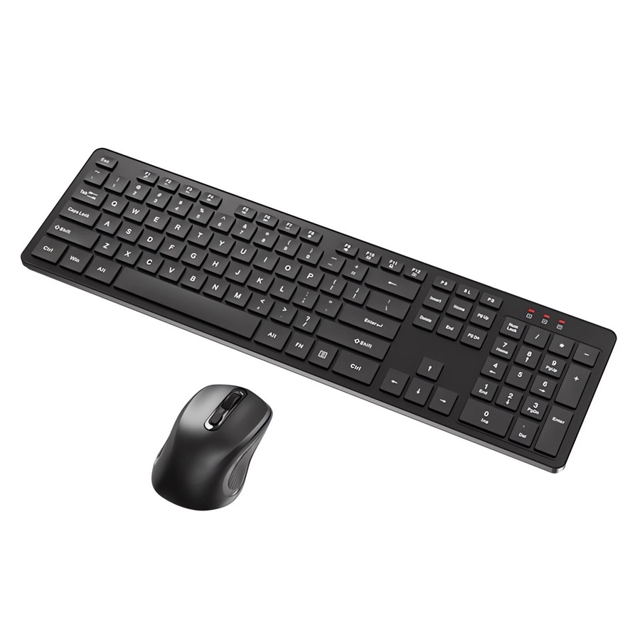 Bean Creator Desk Control - 2.4GHz Full Size Wireless Keyboard and Mouse Combo