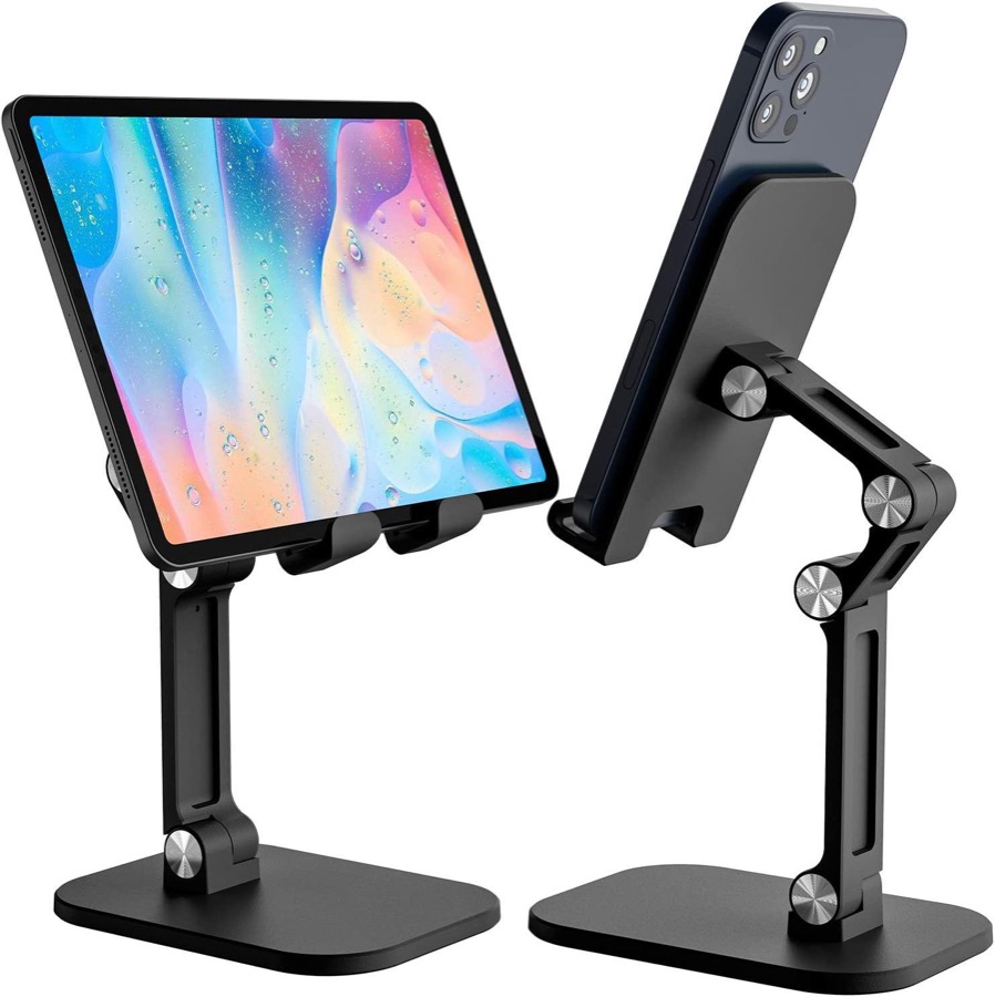 ESTONE Desk Capture Mount - Adjustable Cell Phone Stand for Desk