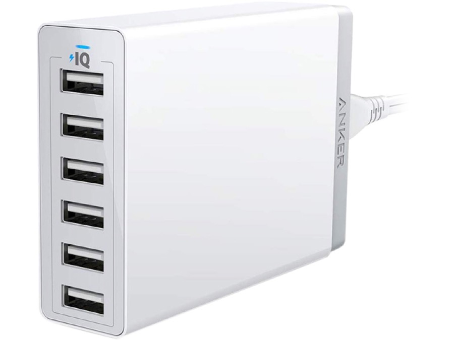 Anker Studio Power Hub - Anker 60W 6 Port USB Charging Station