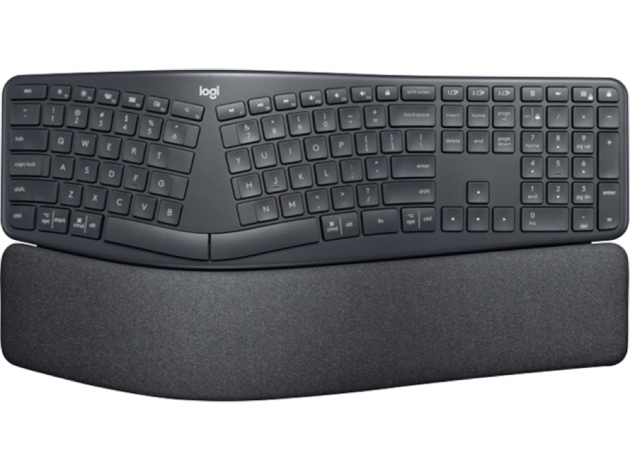Logitech Creator Desk Control - Logitech ERGO K860 Wireless Ergonomic Keyboard